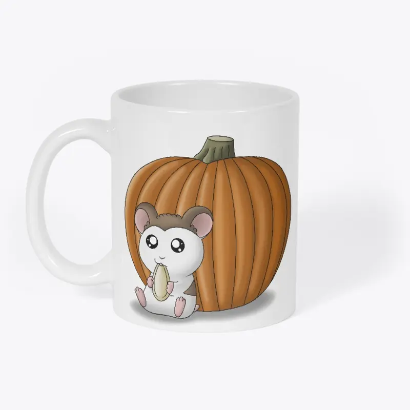 Hamster and Pumpkin